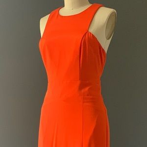 Orange Nicole Miller Gown